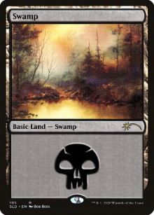 Swamp Secret Lair Drop - Bob Ross draw